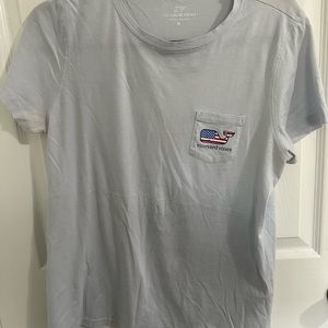 Vineyard Vines Womens American Flag Tshirt